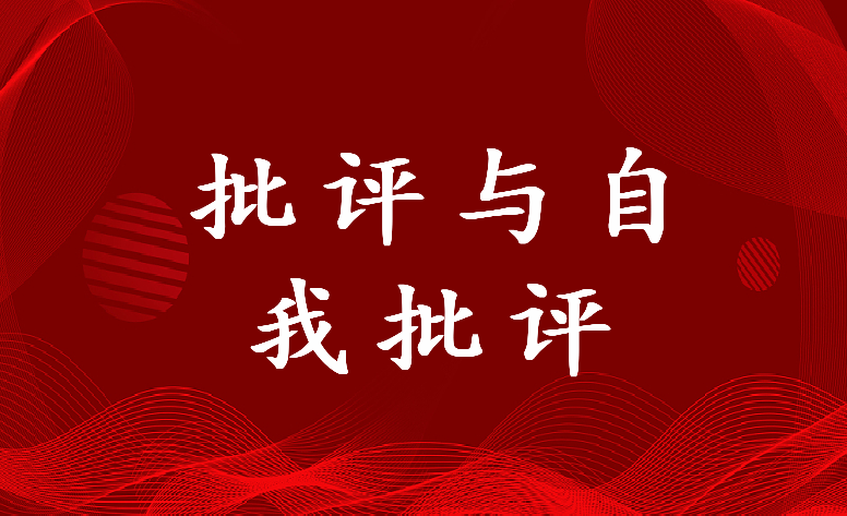 2023年批评与自我批评200条(七篇)