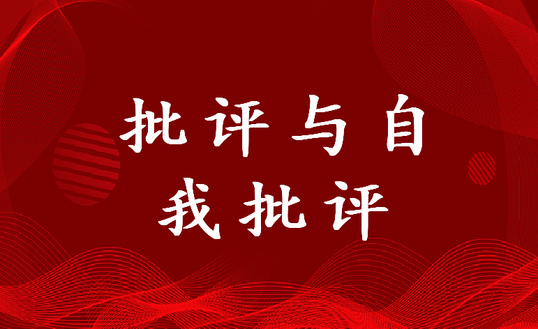 2023年批评与自我批评200条(12篇)