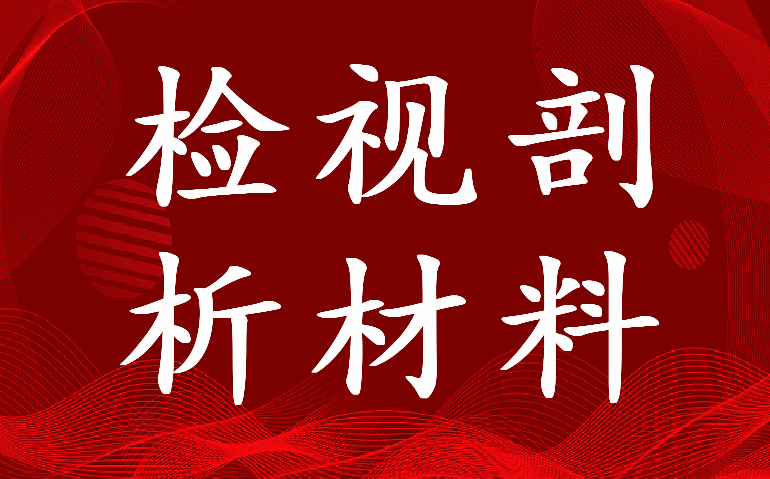 2023年教师个人检视剖析材料(十九篇)