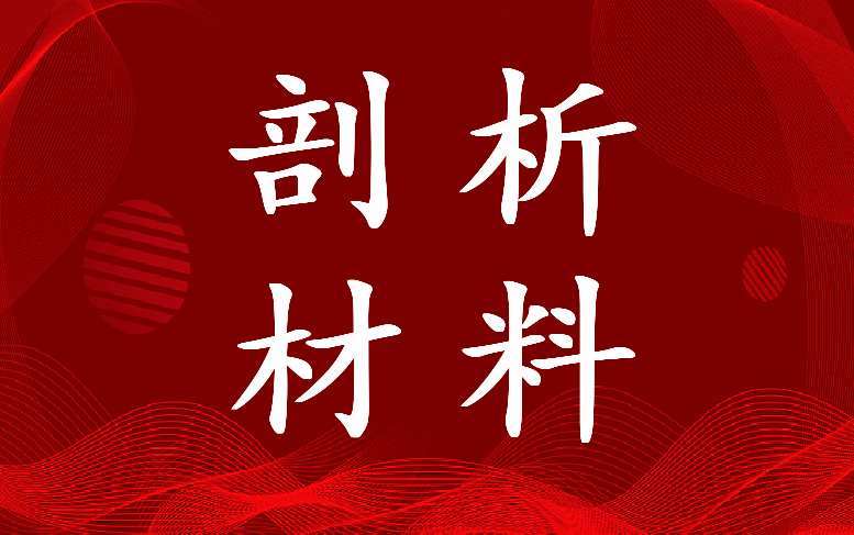 公安民警政治忠诚个人剖析材料(5篇)